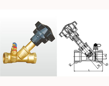2560 SP15F-25T 黃銅雙位調(diào)節(jié)平衡閥