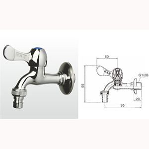 518 151CP3TF 黃銅洗衣機(jī)水嘴