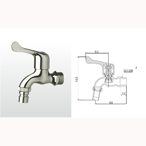 529 151CP3TF 黃銅洗衣機(jī)水嘴